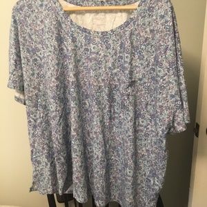 Jjill floral sleep shirt 3x